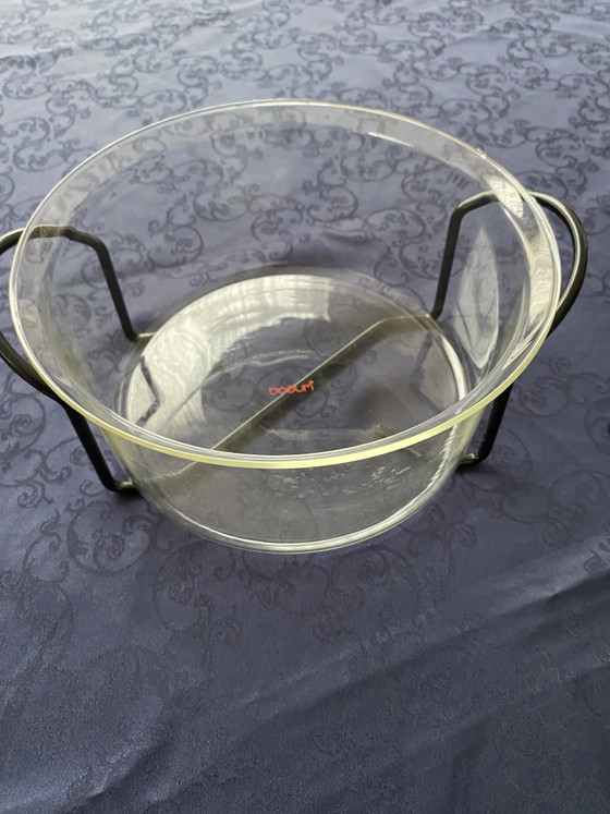3 Bodum Vintage Hot Pot Ciotole Con Supporto – Stoviglie, Glass, Metal (photo 4 of 11)