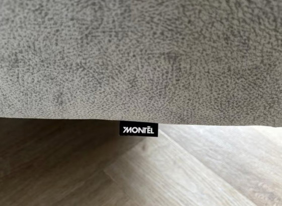 Image 1 of Sofá esquinero Montel Traffic: Microfibra gris, garantía hasta 2028