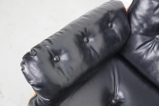 Poltrona vintage / poltrona lounge di Martin Stoll per Giroflex, Germania anni '60