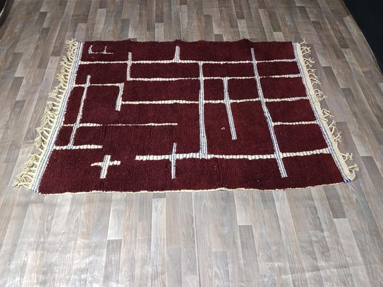 Image 1 of Alfombra bereber tradicional hecha a mano, 150/250 cm.