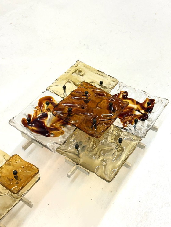 Image 1 of Patchwork wandlampen door Toni Zuccheri voor Venini