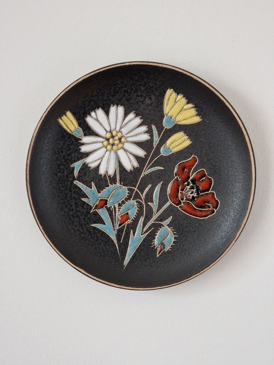 Image 1 of Ruscha.Floral wall pate.60'Germany.