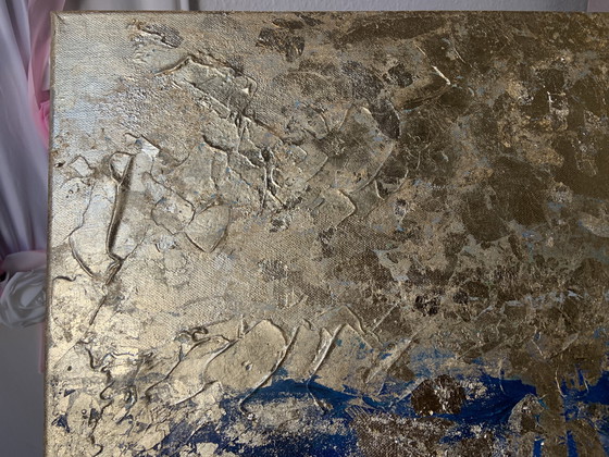 Image 1 of Acryl Gemälde ,,Golden Tides“