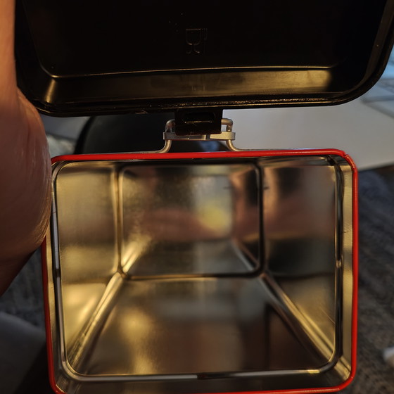 Image 1 of Set di 6 barattoli di caffè vintage "Caffé" mai usati.