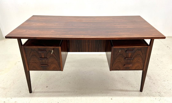 Image 1 of Rosewood Desk By Gunnar Nielsen For Tibergaard