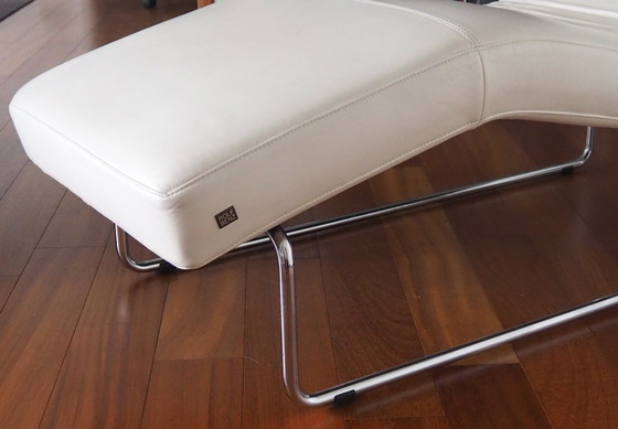 Rolf Benz Chaiselongue – Verstellbarer relaxsessel, Leather (photo 4 of 6)