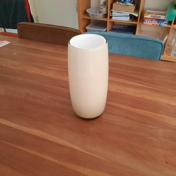 Image 1 of Vaso in vetro bianco latte di Zwiesel Glas Germania