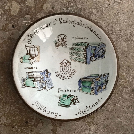 Enseigne de l'usine de tissu de Tilburg