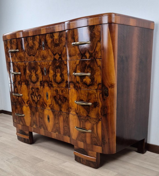 Image 1 of Cómoda Art Déco Emiliana de diseño lujoso