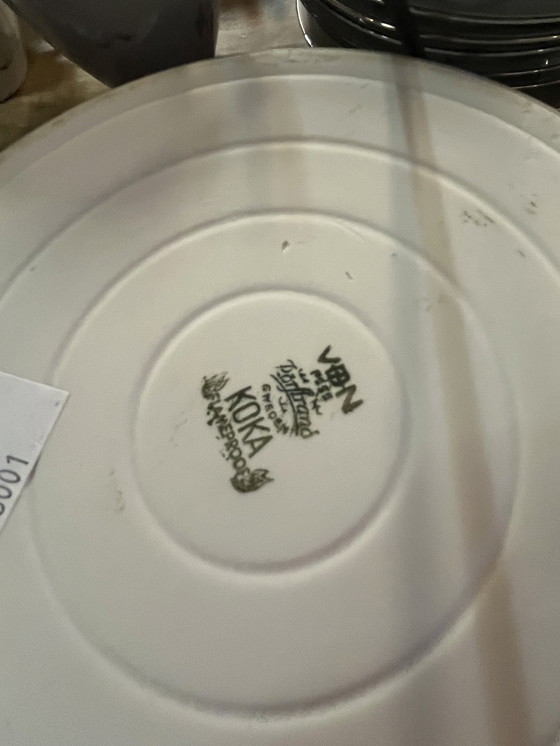 Image 1 of Rorstrand Koka. Schaal met deksel