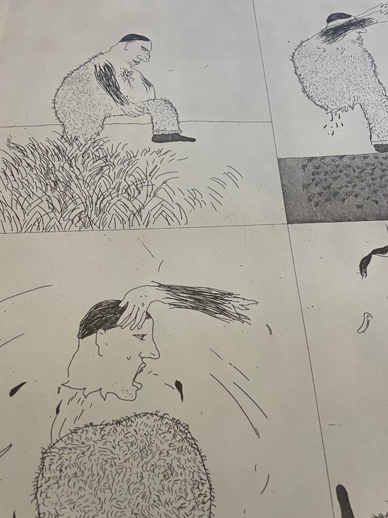 Image 1 of David Hockney, Six Fairy Tales Illustrationen zu Grimms Fairy Tales, Atelier M+M Baviera VSG/SWB...