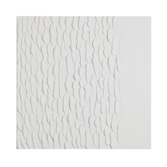 Textured art "Clouds & Waves" 30 × 30 cm – Paintings & Drawings, Mdf (photo 3 of 5)