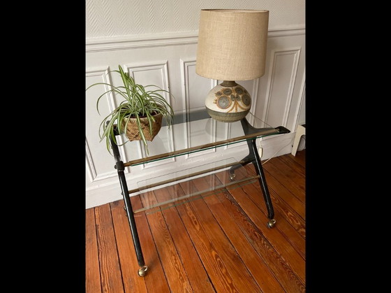 Image 1 of Authentische dänische Keramiklampe von NOOMI BACKHAUSEN – für Søholm Stentøj – skandinavisches Design – 1960er Jahre