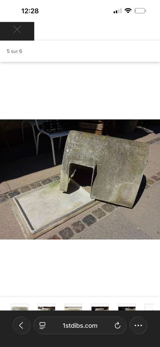 Image 1 of Willy Guhl doghouse (large model) - Switzerland, 1950