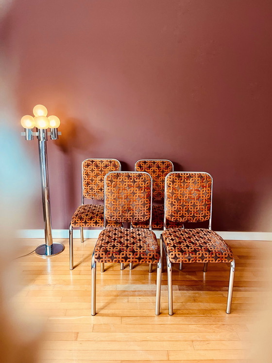 Image 1 of Set Scandinavian retro stoelen