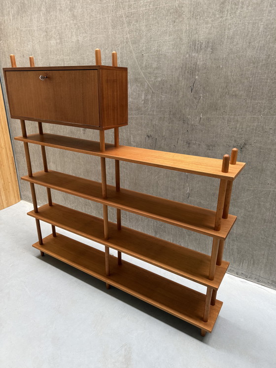 Image 1 of Armario de teca W. Lutjens para Den Boer Gouda, década de 1960