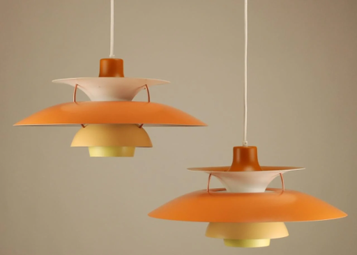 2x Louis Poulsen PH5 Lampes suspendues
