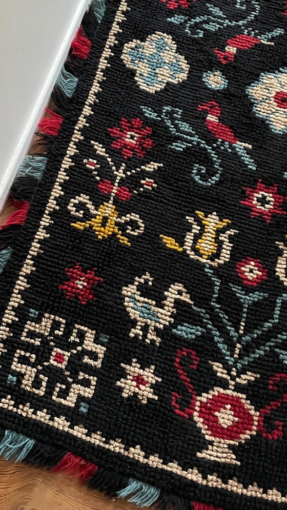 Image 1 of Reiner Wollteppich, 1960er/70er Jahre