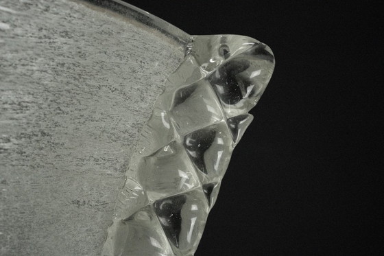 Image 1 of Rara araña Art Deco Ercole Barovier en cristal Pulegoso Murano. Italia 1940s