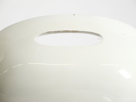 Image 1 of Very rare white stool by Winfried Staeb from the 1970s for the Form + Life Collection