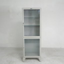 Armoire de médecin en acier, armoire à pharmacie, Oostwoud, années 1960