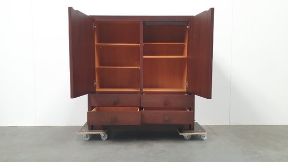 Image 1 of Brutalist vintage De Coene style barkast 70s belgie