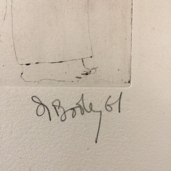 Anne Body, When We Lost Our Head, Incisione su carta, anni '60 – Litografie e stampe, Paper (photo 2 of 6)