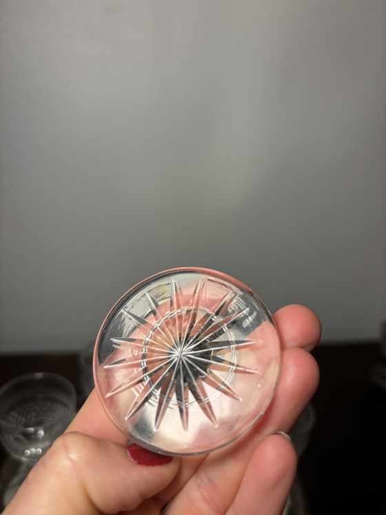 M. Trianon 7 Bicchieri Saint Louis – Bicchieri e caraffe, Crystal (photo 9 of 15)