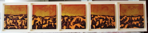 Moments of a sunny day – Ad van Riel, Paintings & Drawings, Wood, Canvas (photo 2 of 10)