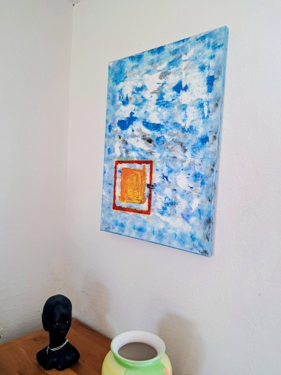 Image 1 of Enzo SAN MARCO - Squares in the infinity - Artist painting