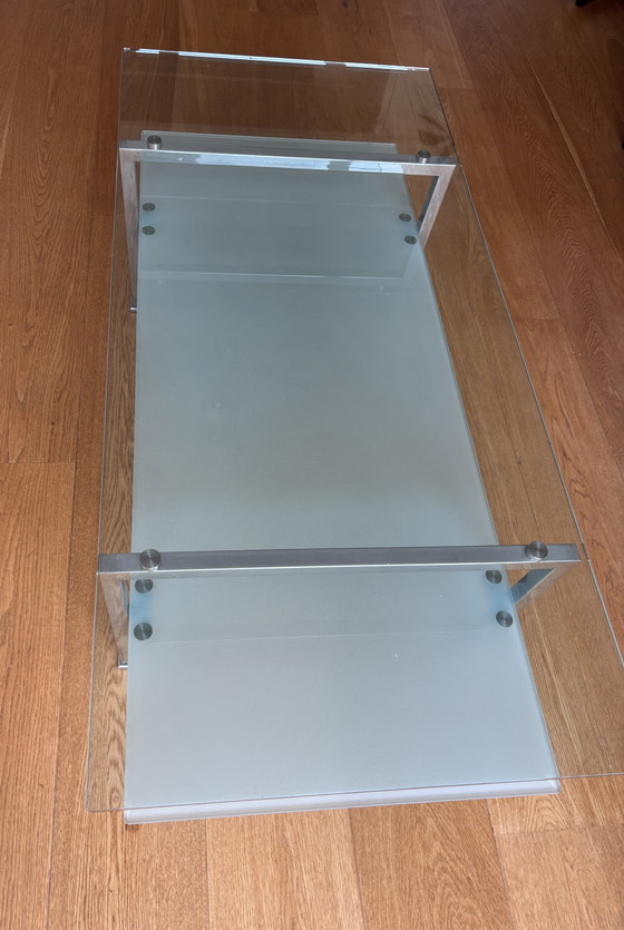 Image 1 of table basse en verre