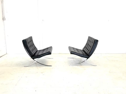Knoll International Barcelona Chair Stuhl Sessel Design Klassiker