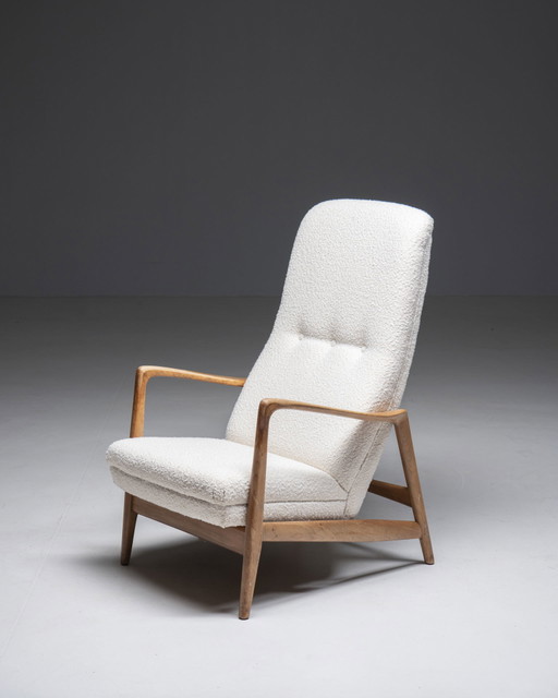 Fauteuil inclinable 'Model 829', Gio Ponti pour Cassina, Italie, années 1950