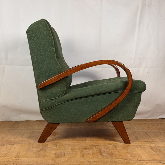 Image 1 of Paar tschechoslowakische Art-Deco-Sessel von František Jirák (1960er Jahre)