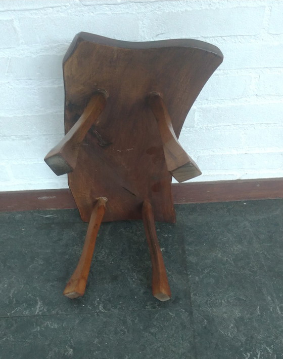 Image 1 of Brutalist vintage bijzettafeltje