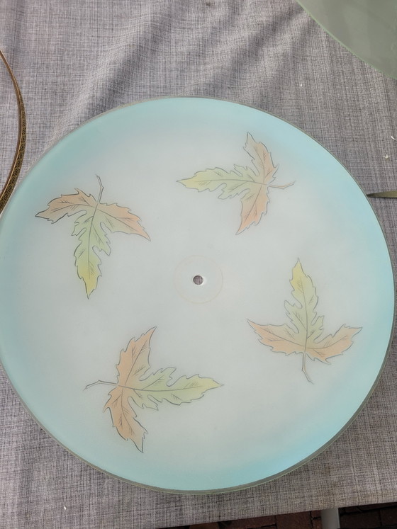 Image 1 of Rara lámpara colgante de diseño italiano / Pietro Chiesa para Fontana arte