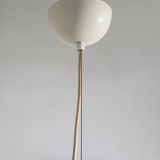 Image 1 of Lustre « Noir et Blanc » des frères Castiglioni pour Flos, années 1960