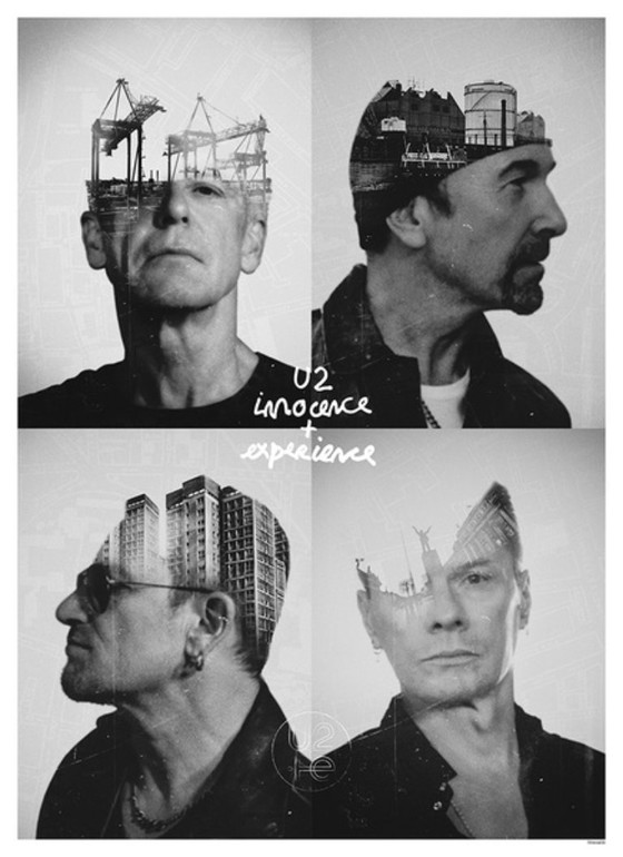 Image 1 of U2 Innocence + Experience (Coffret de cinq sérigraphies de haute qualité réservé aux abonnés du fan-club britannique de 2016)