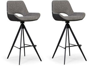 Tabouret de bar Matera de la collection DMO (lot de 2)