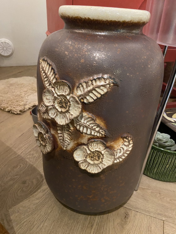 Image 1 of Prachtige grote gemerkte vintage vaas