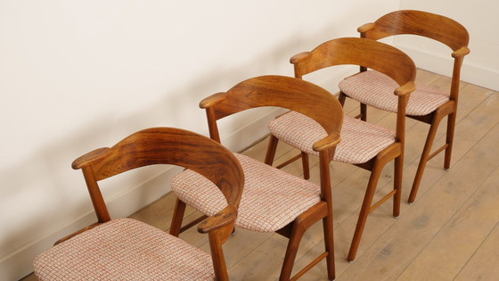 Image 1 of 4 sedie da pranzo Korup Stolefabrik Ks 21 rivestite4 sedie da pranzo Korup Stolefabrik Ks 21 rivestite4