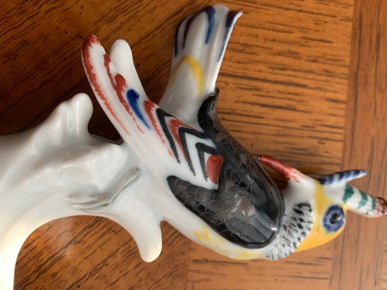 Image 1 of Petit Oiseau KAREL-ENS PORCELAINE, UNIQUE et RARE