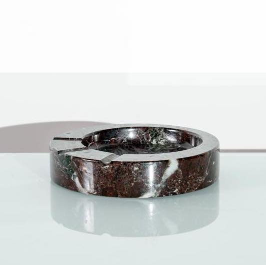 Image 1 of Sergio Asti, Posacenere in marmo rosso Levanto, UP&amp;UP Carrara Italia, anni '70