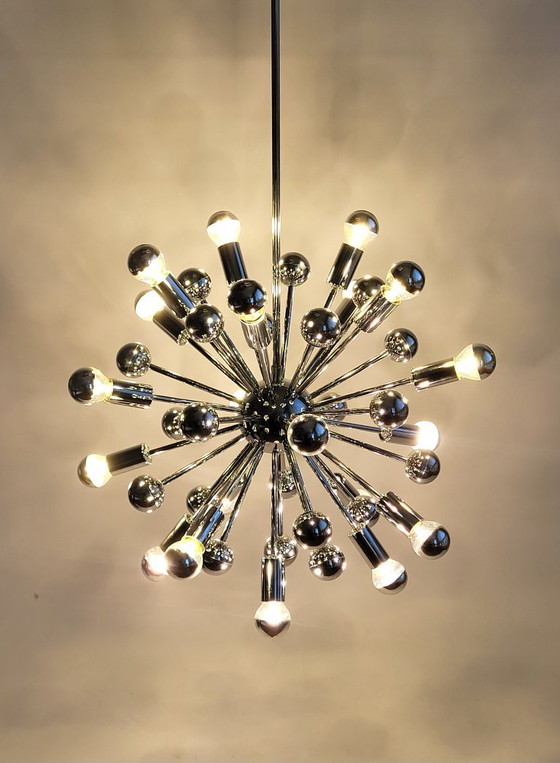 Image 1 of Sospensione XXL Sputnik di Boulanger anni '70