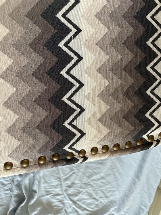 Image 1 of Chaise Eichholz Gregory Chevron Brown