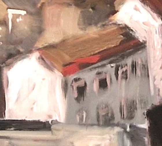 Image 1 of Original Ölgemälde Berlin von Herbert (Jimmy) Weitemeier  (Black Friday)