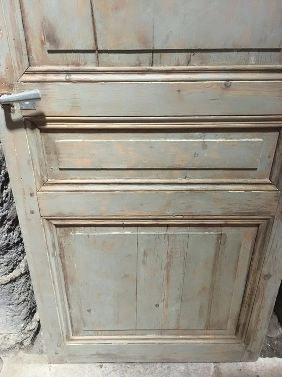 Abgezogene Kieferntür – Dekorative Objekte, Holz, Vintage (photo 3 of 21)