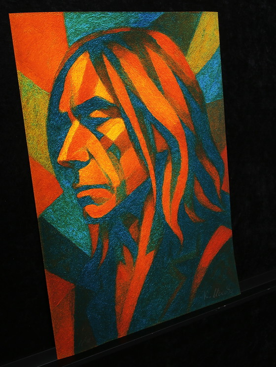 Image 1 of Moccha, Karmen - Iggy Pop - Giclée/Hahnemühle - Firmato a mano