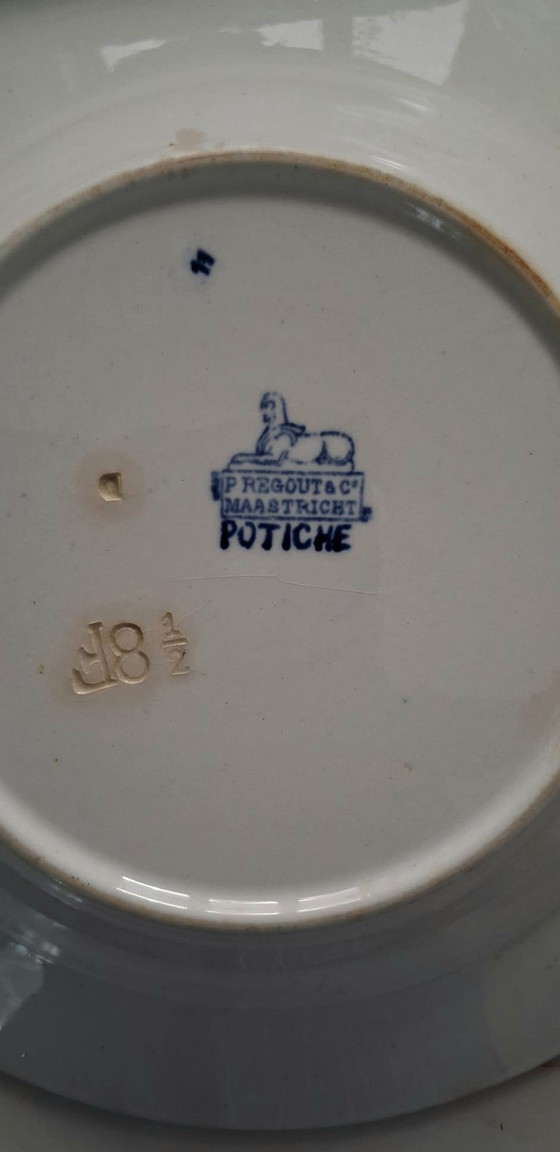 Image 1 of Petrus Regout Maastricht servies "Potiche"