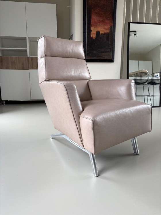 2x Fauteuil Solo van Roderick Vos in Leer – Design on Stock, Leather, Metal (photo 4 of 5)